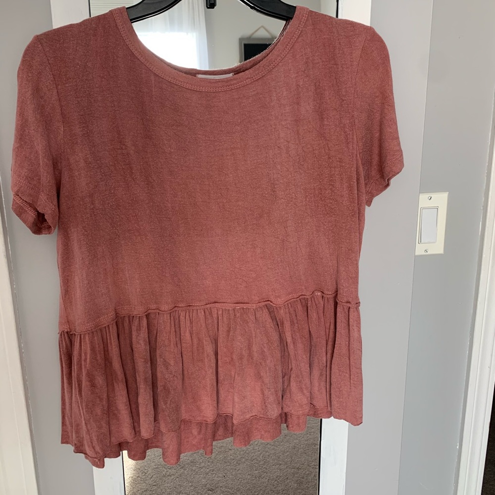 tillys peplum shirt